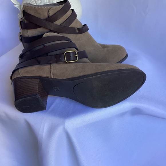 Mossimo Supply Co Camel with Brown Straps Ankle Boot - Picture 5 of 5